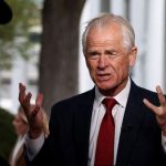 Senior trade adviser Peter Navarro at the White House on 10 April 2025. Photo: Reuters