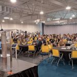 Grant announcement at Foundation for a Healthy St. Petersburg, April 2025.