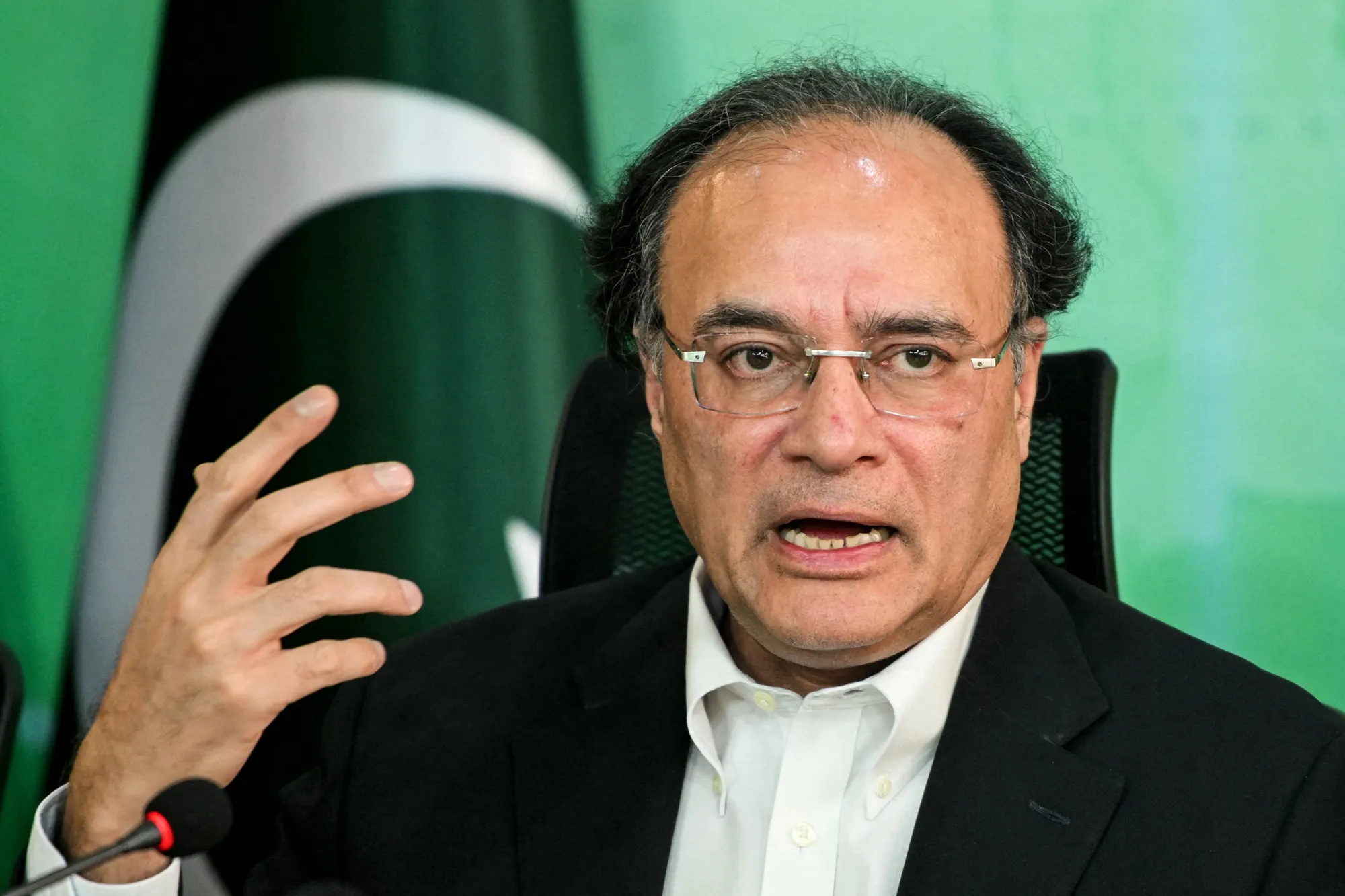 Muhammad AurangzebPhotographer: Farooq Naeem/AFP/Getty Images