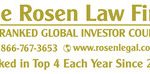 Rosen Law Firm Logo (PRNewsfoto/THE ROSEN LAW FIRM, P. A.)