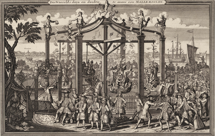 "The world's doings and wanderings are but a mere fool's errand," Gysbert Tysens, 1720