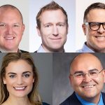 Small-business lenders in this Q&A are, clockwise from upper left, Brian Kilkenny of Redwood Credit Union, Ole Tustin of U.S. Bank, Joe Rico of Bank of America, Tony Uribe of Exchange Bank and Anna O'Brien of TMC Financing.