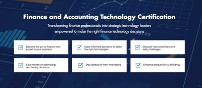 Six Key Benefits of Finance and Accounting Technology Certification