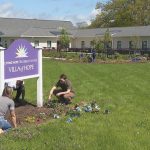 Employees at First American Equipment Finance in Victor volunteered at Villa of Hope in Rochester for the company's fifth annual Impact Day Friday, May 16, 2025. (Photo by Will Morgan/WHAM)