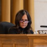 Milwaukee Public Schools Superintendent Brenda Cassellius is seen during a school board meeting with the Committee on Accountability, Finance, and Personnel on Tuesday May 20, 2025 at the Milwaukee Public Schools Central Offices in Milwaukee, Wis.