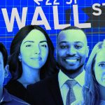Some of our rising stars from 2024: Blake Cecil of Bridgewater, RBC's Daniela Cardona, Bank of America banker Justin Elliott, and Man Group portfolio manager Nina Gnedin.