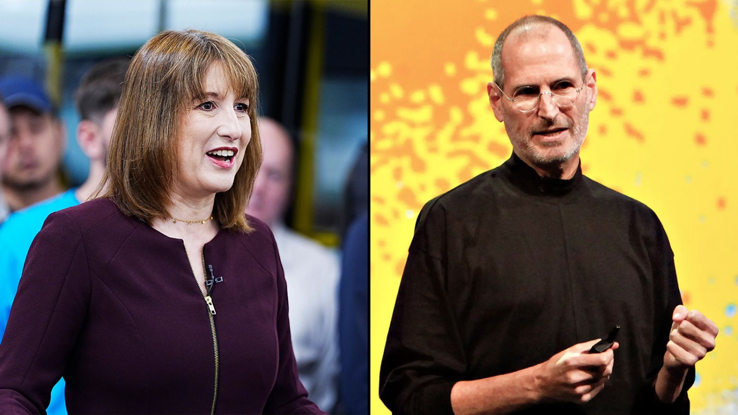 Reeves was likened to Steve Jobs, who co-founded Apple with Steve Wozniak in 1976
