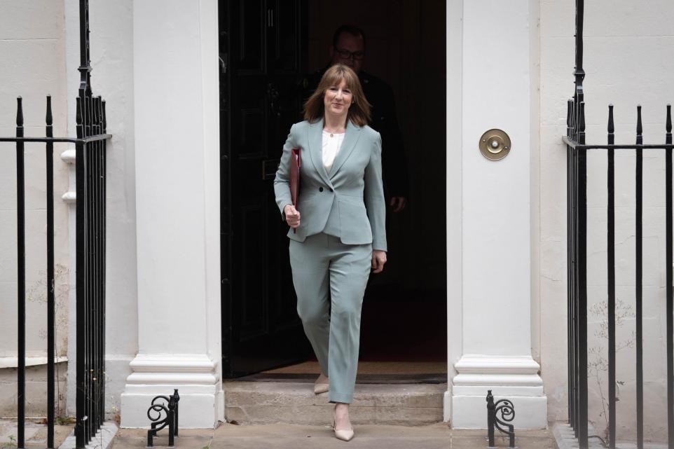 Chancellor Rachel Reeves leaves 11 Downing Street ahead of delivering her Spending Review (Image: Stefan Rousseau/PA)